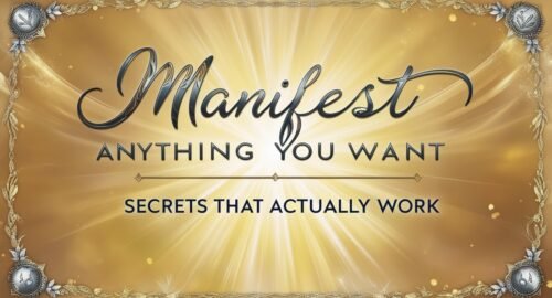 manifest anything you want