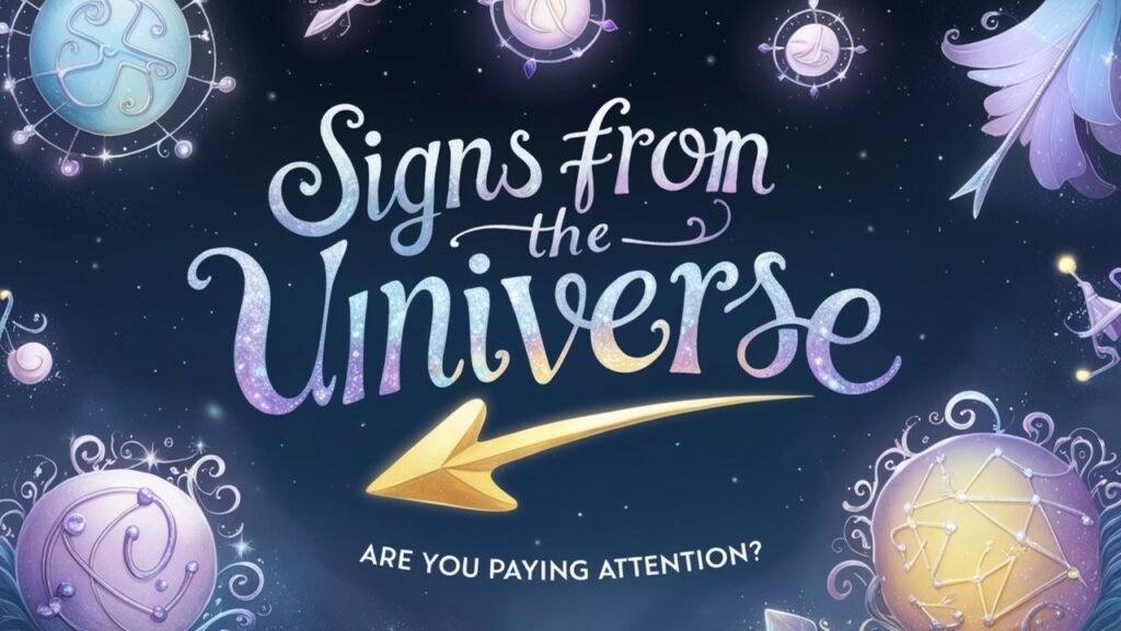 Signs from the Universe