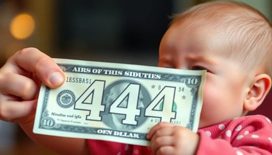444 angel number meaning in money