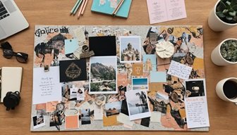 making vision board